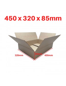 450 x 320 x 85 Flat Box